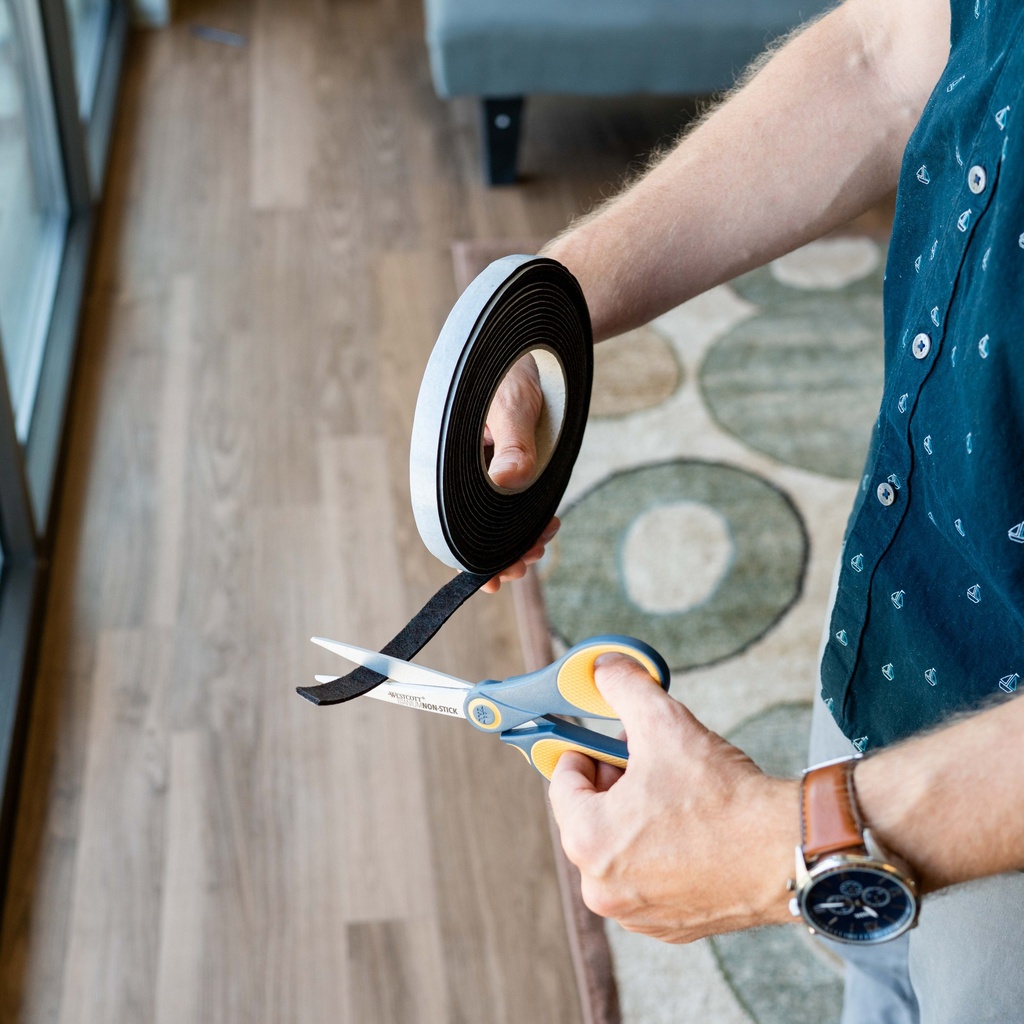 Filzstreifen selbstkl. STANDARD-3,0mm stark (L) 5m | braun | Breite: 18